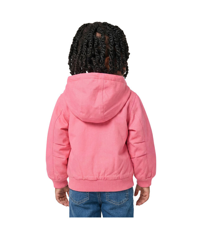 Carhartt Girl's Infant/Toddler Canvas Insulated Hooded Active Jac CP9590