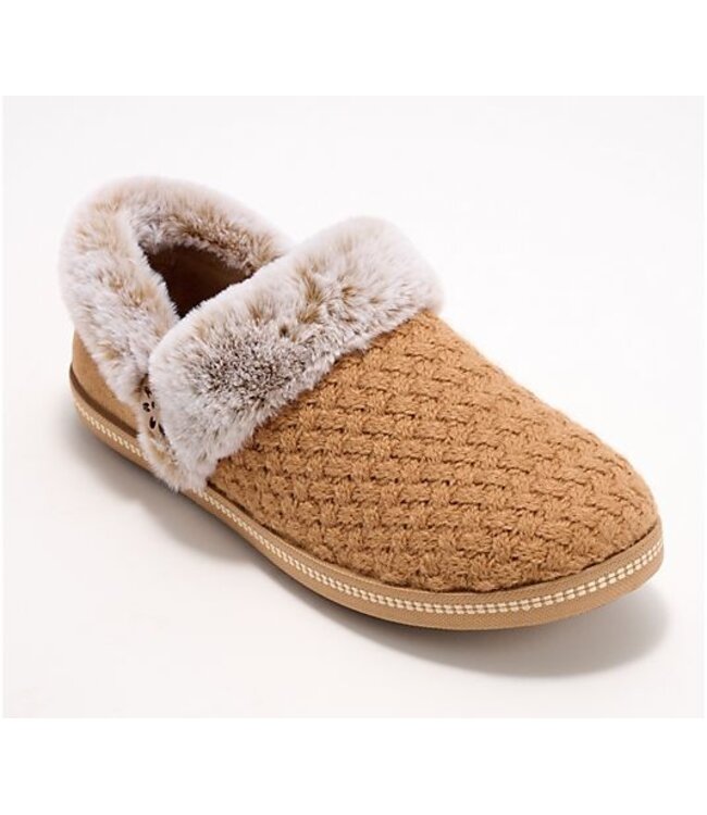 Skechers Women's Cozy Campfire- Frosty Promise Slipper 169041 TAN