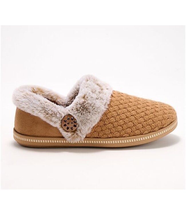 Skechers Women's Cozy Campfire- Frosty Promise Slipper 169041 TAN