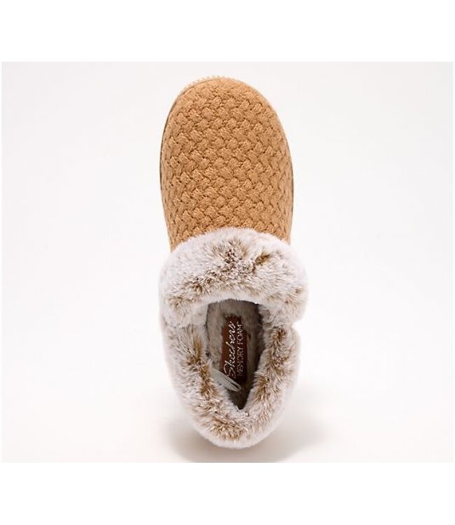 Skechers Women's Cozy Campfire- Frosty Promise Slipper 169041 TAN