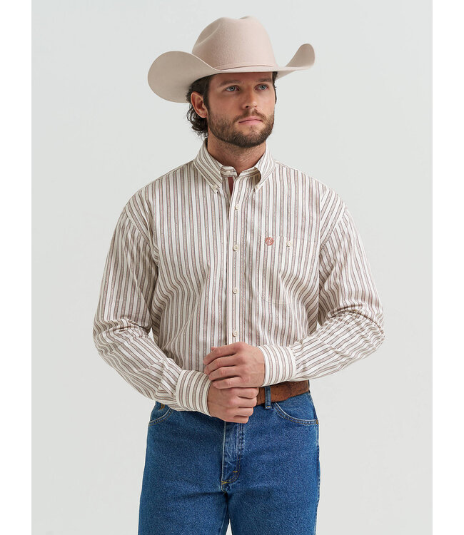 Wrangler 112381952  Wrangler® George Strait Collection One Pocket Long Sleeve Shirt - Relaxed Fit