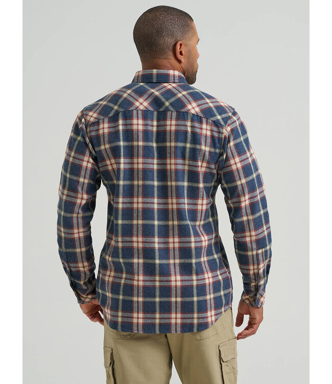 Wrangler Men's Riggs Workwear Flannel Foreman Plaid Work Shirt 112382648