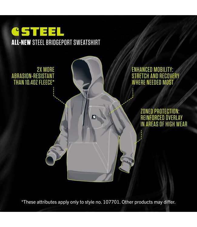 Carhartt Men's Steel Bridgeport Sweatshirt 107701