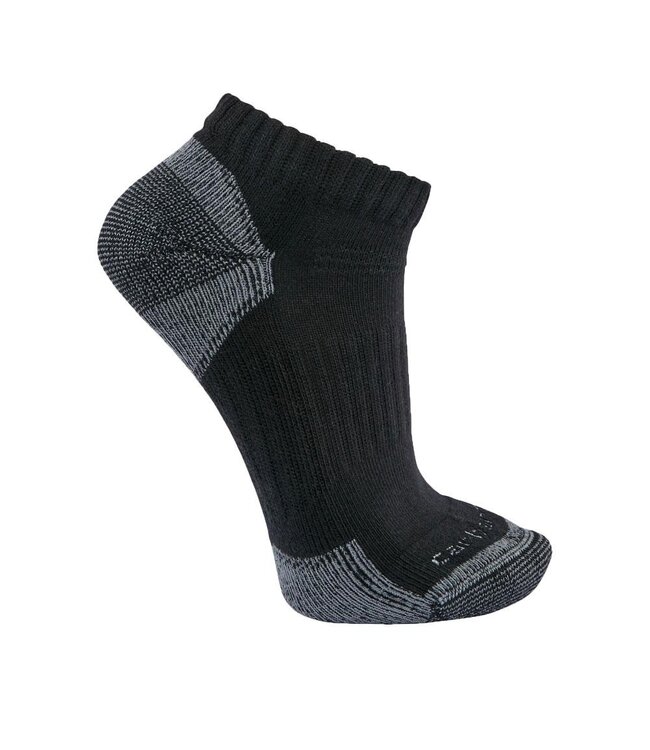 Carhartt Men's Midweight Cotton Blend Low Cut Sock 3-Pack SL6003M
