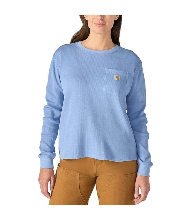 Carhartt Women's Waffle Knit Loose Long-Sleeve T-Shirt 107745