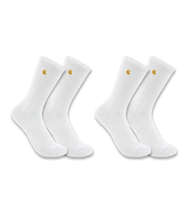 Carhartt Men's Force Midweight Crew Sock 2-Pack SC2252M