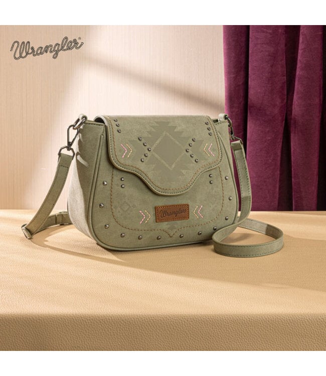 Wrangler Aztec Saddle Crossbody Bag WG333-2003