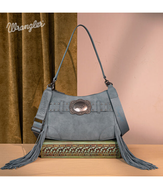Wrangler Fringe Buckle Hobo Bag/Crossbody Bag WG241-2022