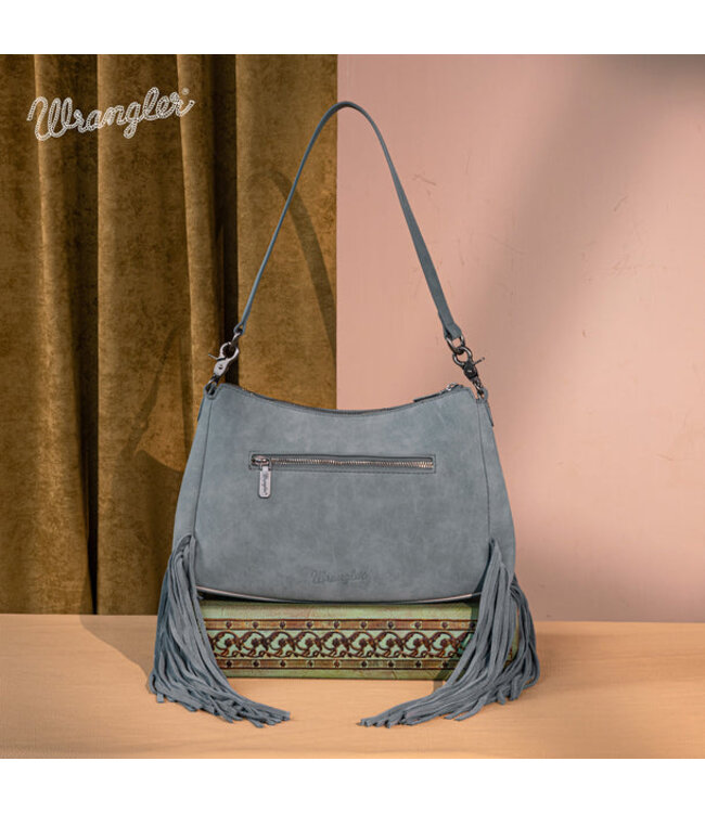 Wrangler Fringe Buckle Hobo Bag/Crossbody Bag WG241-2022