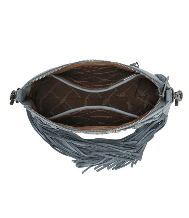 Wrangler Fringe Buckle Hobo Bag/Crossbody Bag WG241-2022