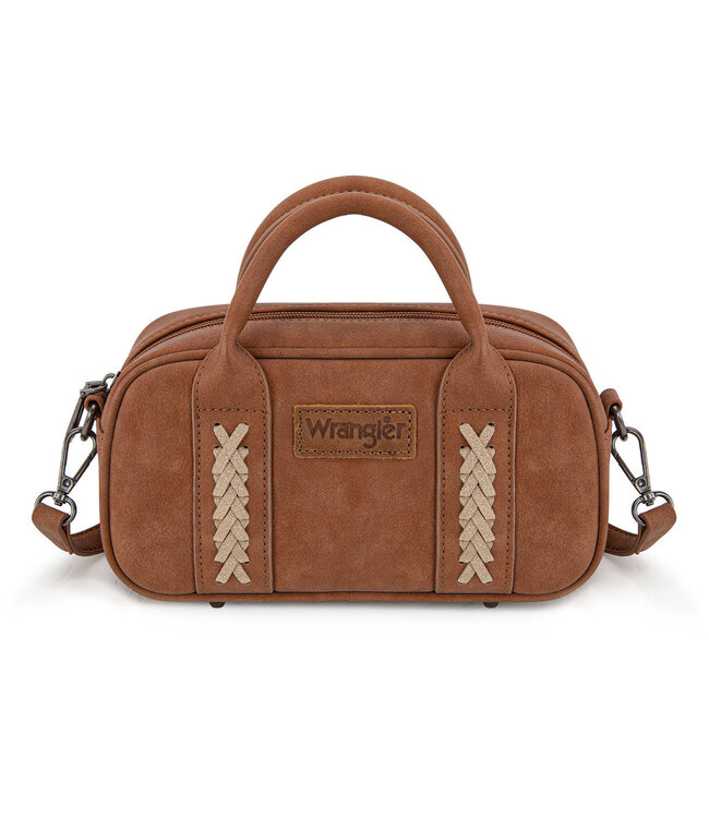 Wrangler Whipstitch Collection Mini Satchel/Crossbody Bag WG262-522