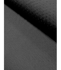 YD 072611-BK  Poly Dainty Dot Black