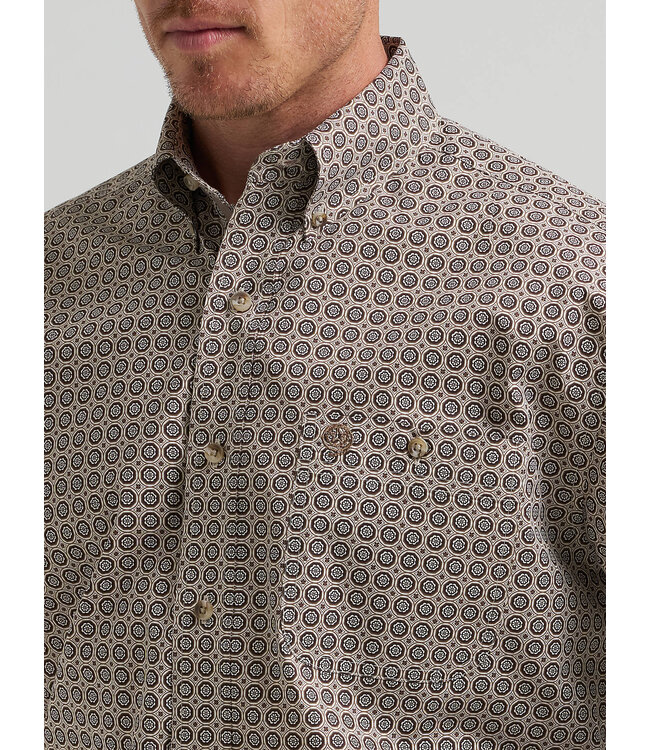 Wrangler Men's George Strait Long-Sleeve Button Down One Pocket Shirt  112385372