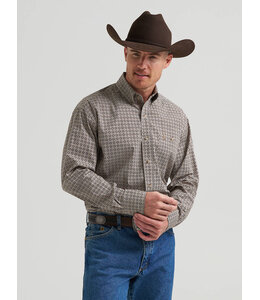 Wrangler Men's George Strait Long-Sleeve Button Down One Pocket Shirt  112385372
