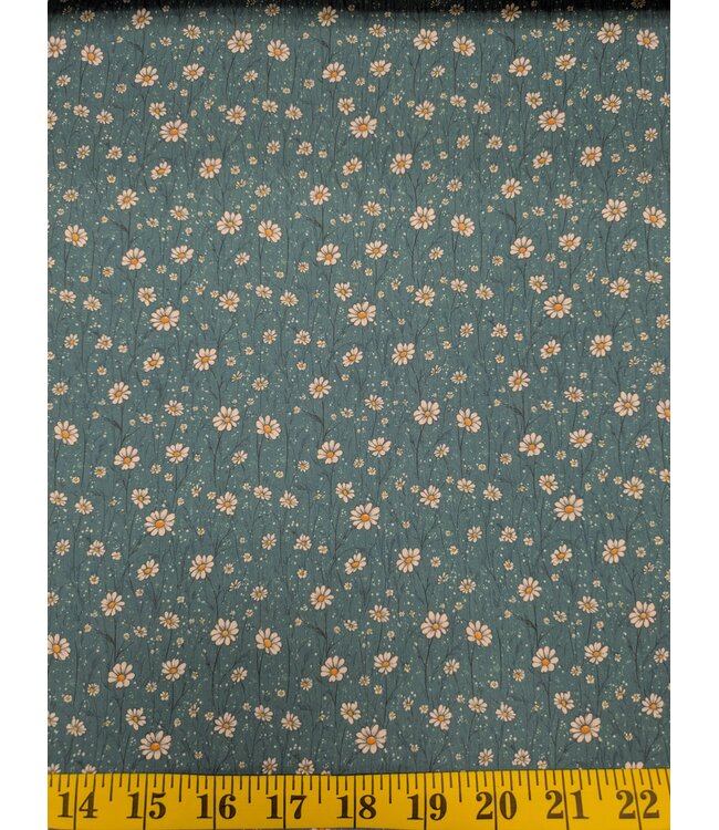 Colorwave Creations YD Daisy Print 21 Crinkle Poly
