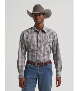 Wrangler Men's 20X Competition Advanced Comfort Long-Sleeve Shirt Two Pocket Western Snap Shirt 112384661