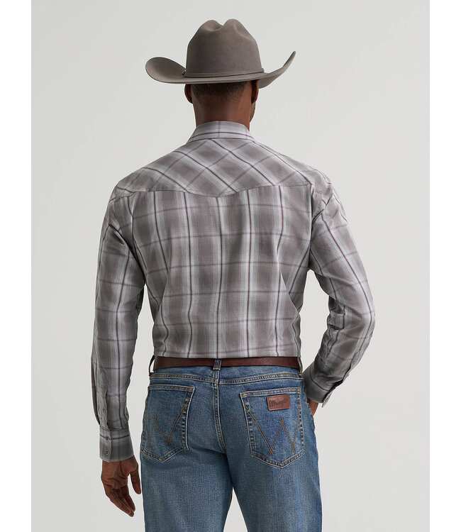 Wrangler Men's 20X Competition Advanced Comfort Long-Sleeve Shirt Two Pocket Western Snap Shirt 112384661