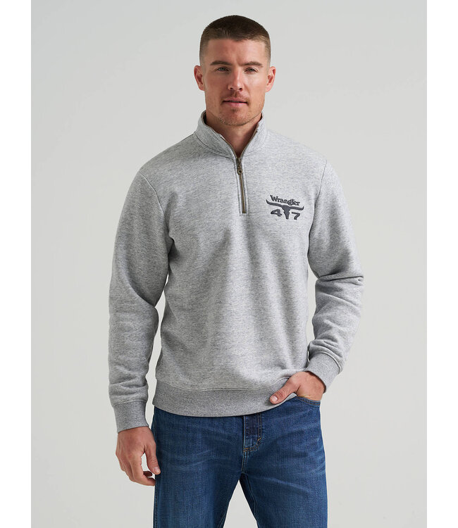 Wrangler Men's Longhorn Quarter-Zip Pullover 112384016