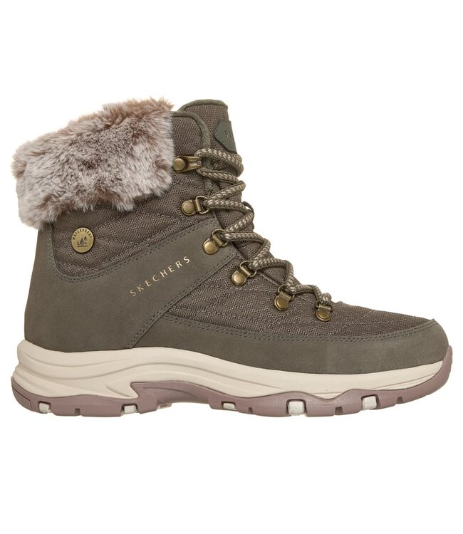 Skechers Women's Waterproof Relaxed Fit: Trego- Stormie Frost Boot 167886 OLV