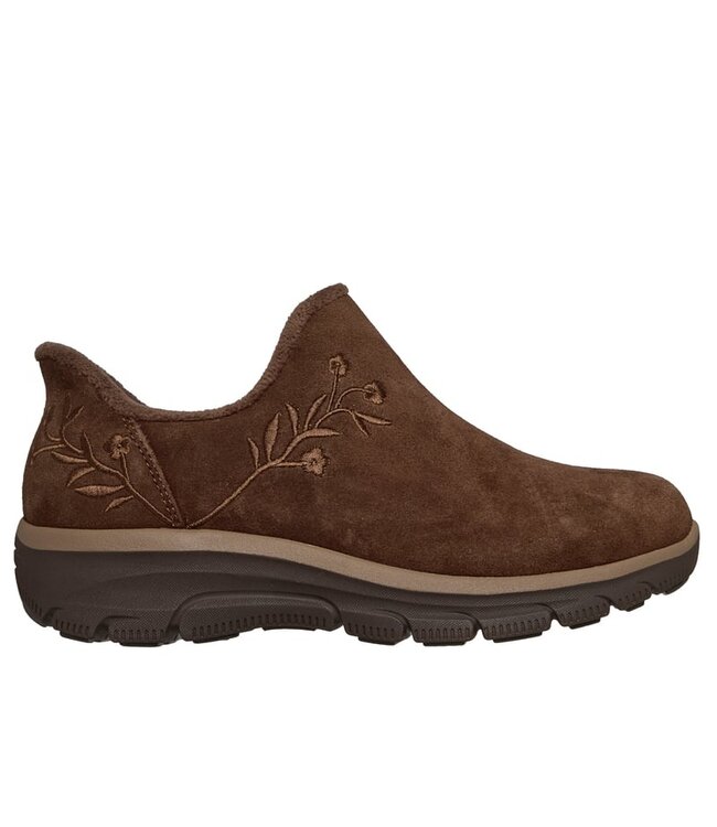 Skechers Women's Slip-Ins Relaxed Fit: Easy Going-Floral Moment Boot 169157 CHOC