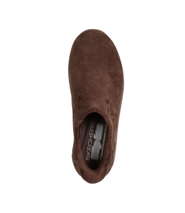 Skechers Women's Slip-Ins Relaxed Fit: Easy Going-Floral Moment Boot 169157 CHOC