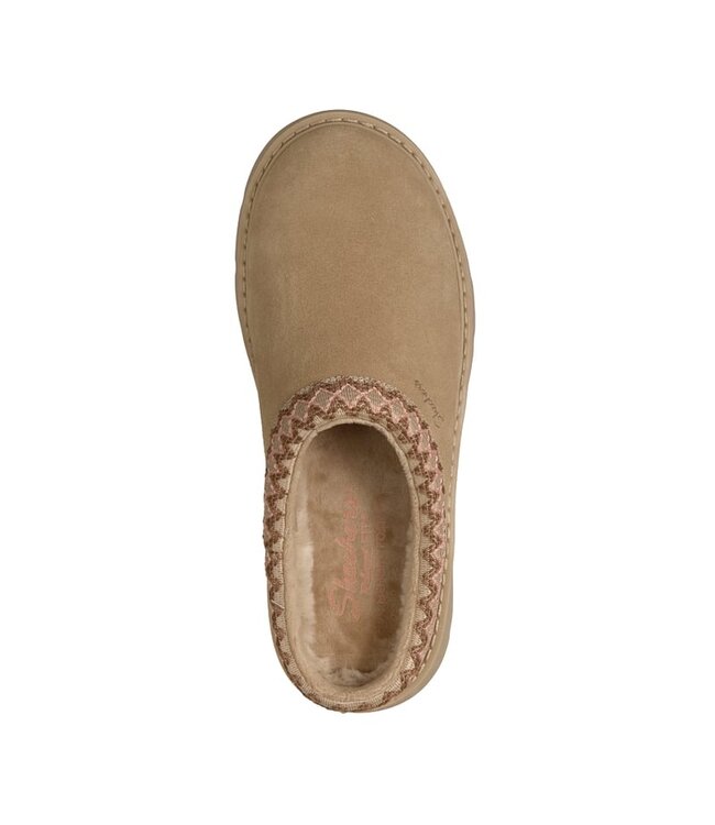Skechers Women's Relaxed Fit: Keepsakes Cozy- Cozy Cascade Slipper 169193 SAND