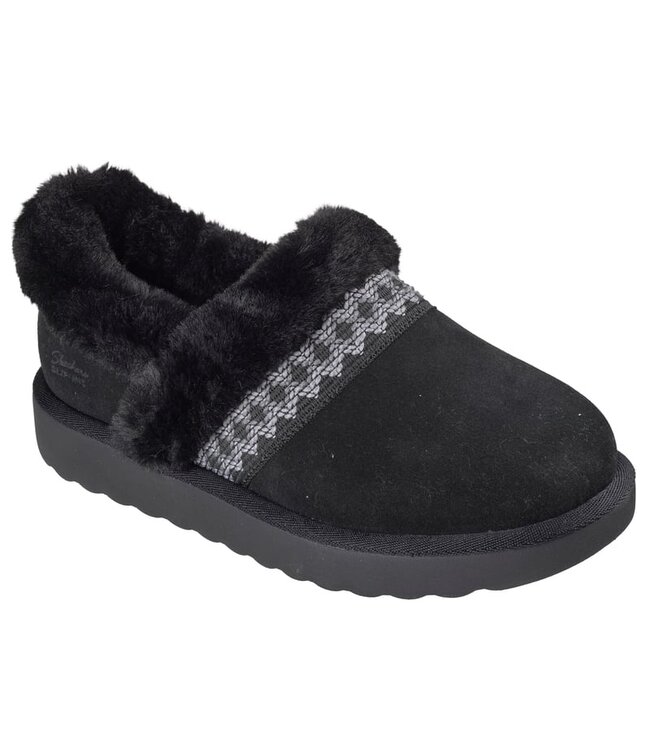 Skechers Women's Slip-Ins Relaxed Fit: Cozy Chateau- Soft Lounge Slipper 168239 BBK