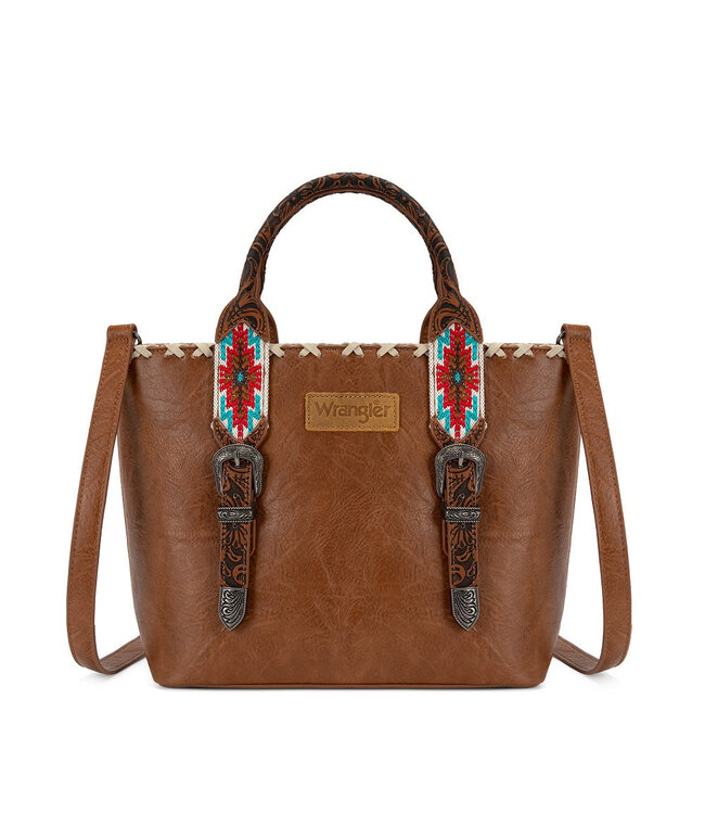 Wrangler Western Embroidery Tote Bag WG529-2002