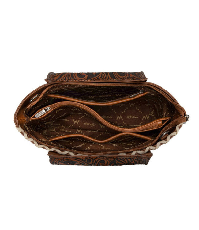 Wrangler Western Embroidery Tote Bag WG529-2002