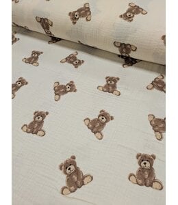 Mook Fabrics YD JY9135 Teddy Double Gauze Cotton