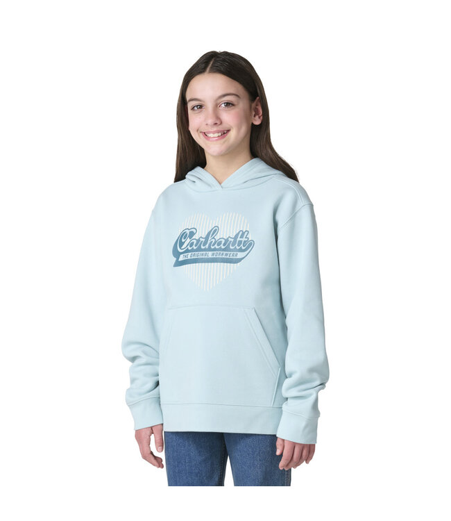 Carhartt Girl's Long-Sleeve Graphic Sweatshirt CA7203