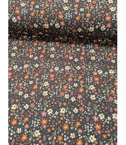 YD  Christy Floral/Summer Breeze Knit Black