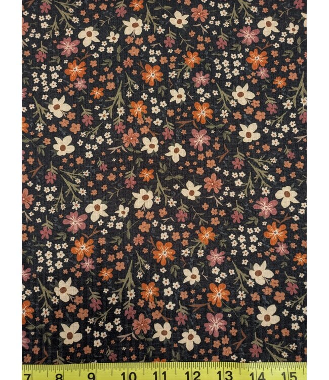 YD  Christy Floral/Summer Breeze Knit Black
