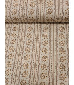 YD Brown Vintage Wren  Linen Rayon Woven