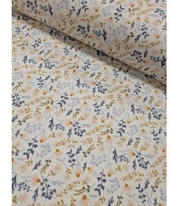 Anna Kate YD Flowers Grow  Chickadee Unbrushed Rib Knit