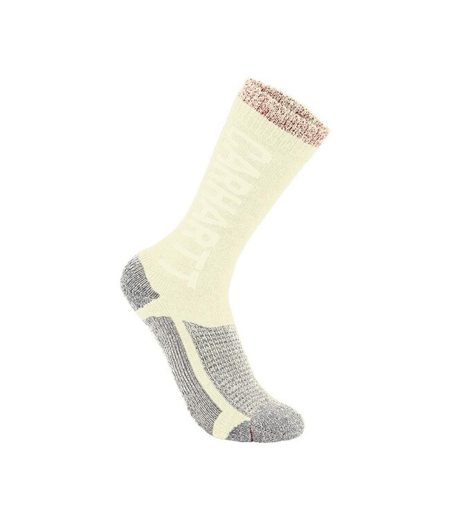 Carhartt Men's Midweight Waffle Steel Toe Crew Sock SC2640M