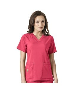 Carhartt Women's Force Cross Flex V-Neck Scrub Top C12110