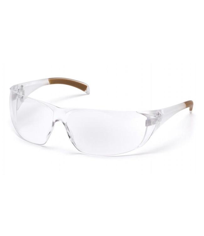 Carhartt Safety Glasses Billings Clear Temples/Clear Lens CH110S