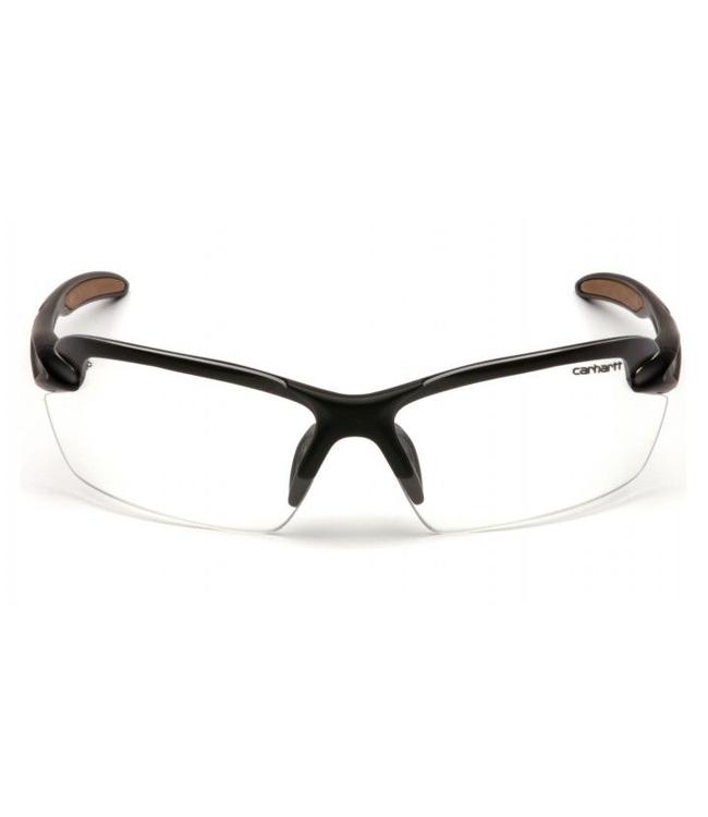 Carhartt Safety Glasses Spokane Black Frame/Clear Lens CHB310D