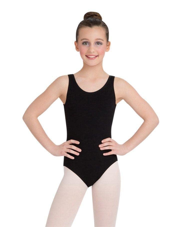 Capezio Classic CC201C High Neck Tank Leotard - Nutmeg Dance Shop
