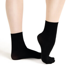 CAPEZIO Capezio RIBBED Dance Sock BG022