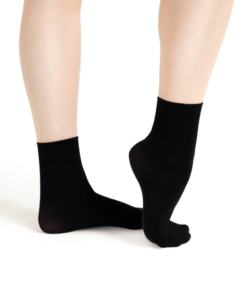 CAPEZIO Capezio RIBBED Dance Sock BG022