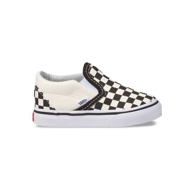 kids vans checkered shoes