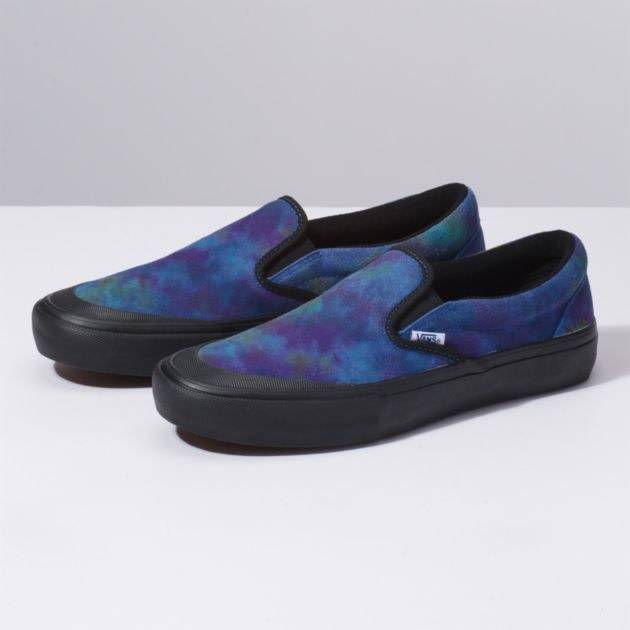 blue galaxy vans