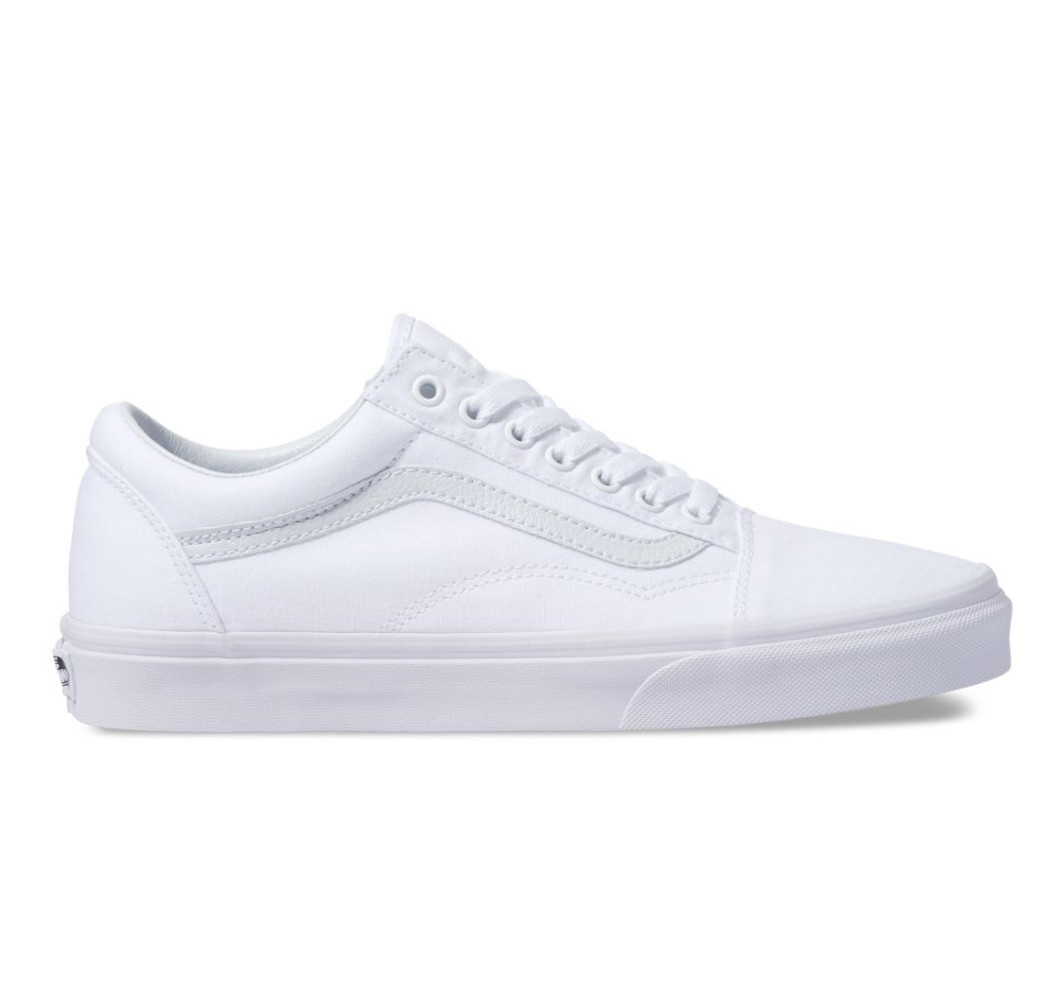 Vans Old Skool Canvas True White Shoe Drift House Surf Shop