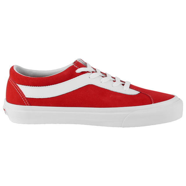 white vans with red line