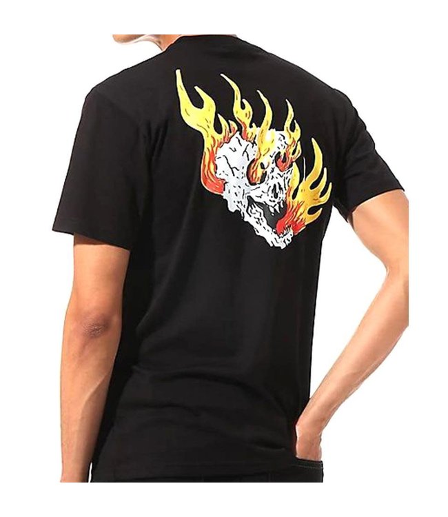 vans t shirt skull