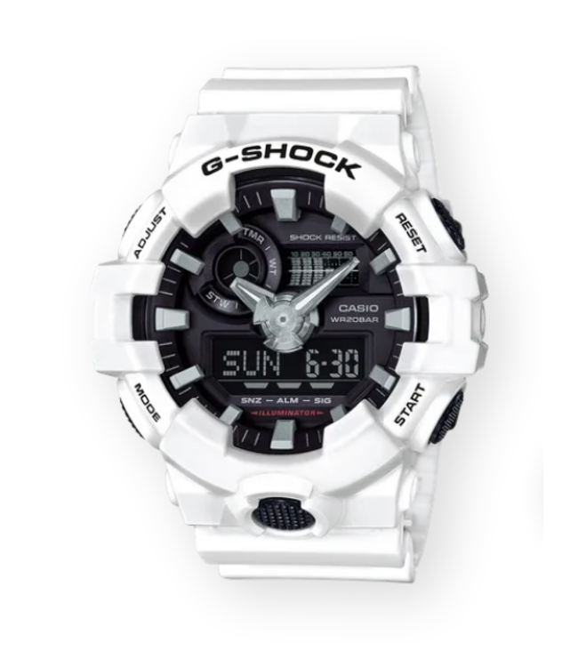 casio ga 700 white