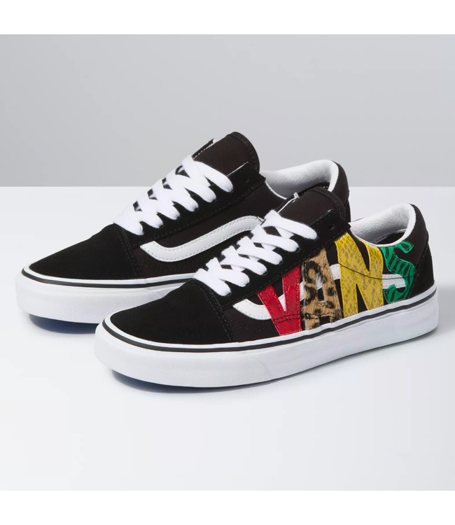 vans shoes animal print