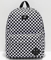 vans checkerboard backpacks